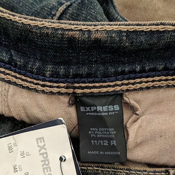 EXPRESS Precision Fit low Slung Flare Sz 11/12 NWT - Picture 9 of 10